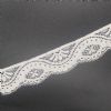 embroidery white lace mesh for bridal lace border